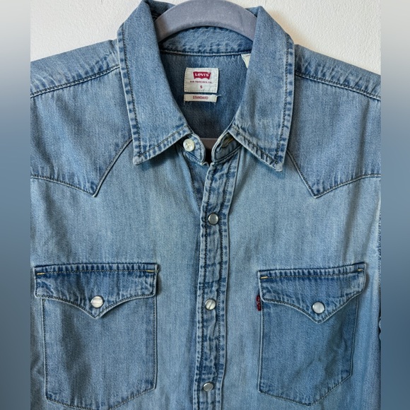 NWOT Levi’s Classic Western Shirt New Preppy - Picture 4 of 7